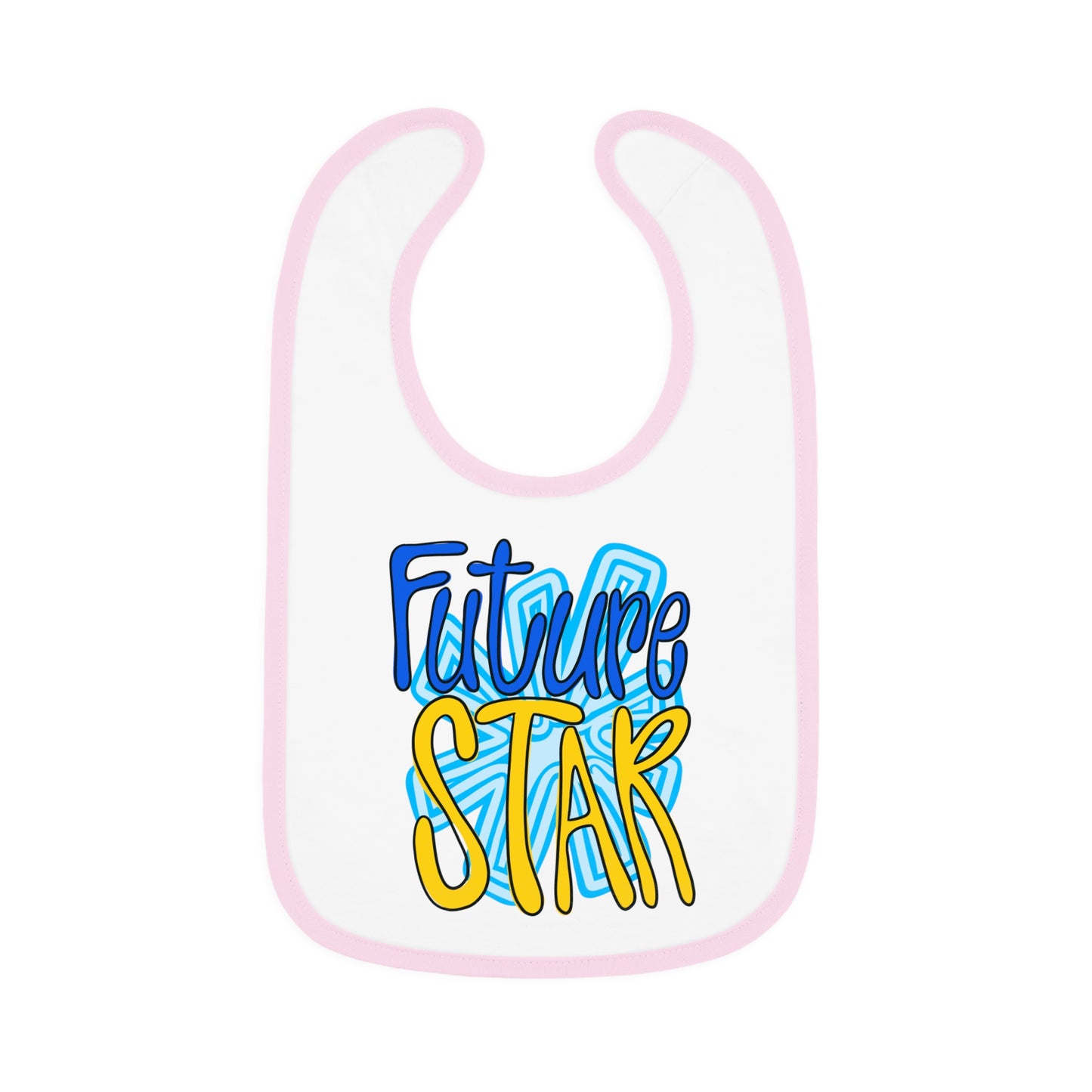 Baby Star Jersey Bib (Boy and Girl Versions)