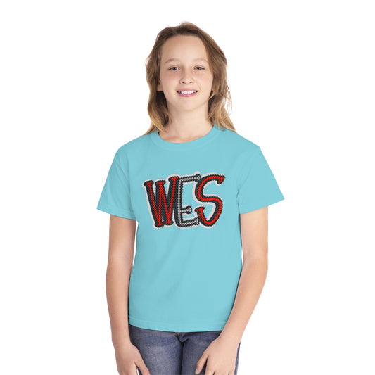 Girl’s Youth WES Halftone Tee
