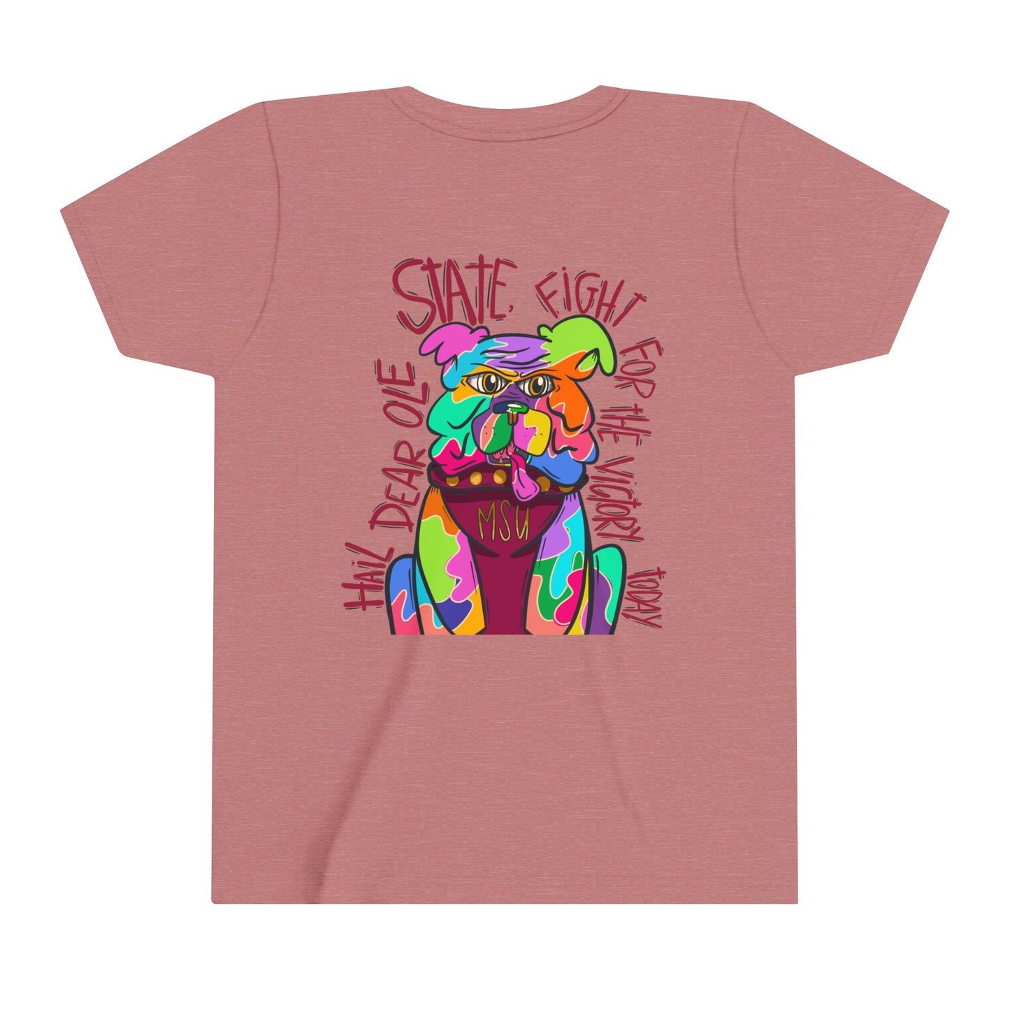 Youth MSU ColorSplash Bully T-Shirt