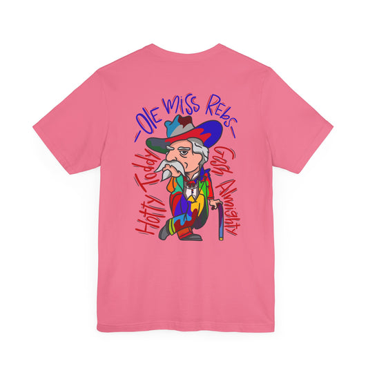 Ole Miss ColorSplash Colonel Reb T-Shirt