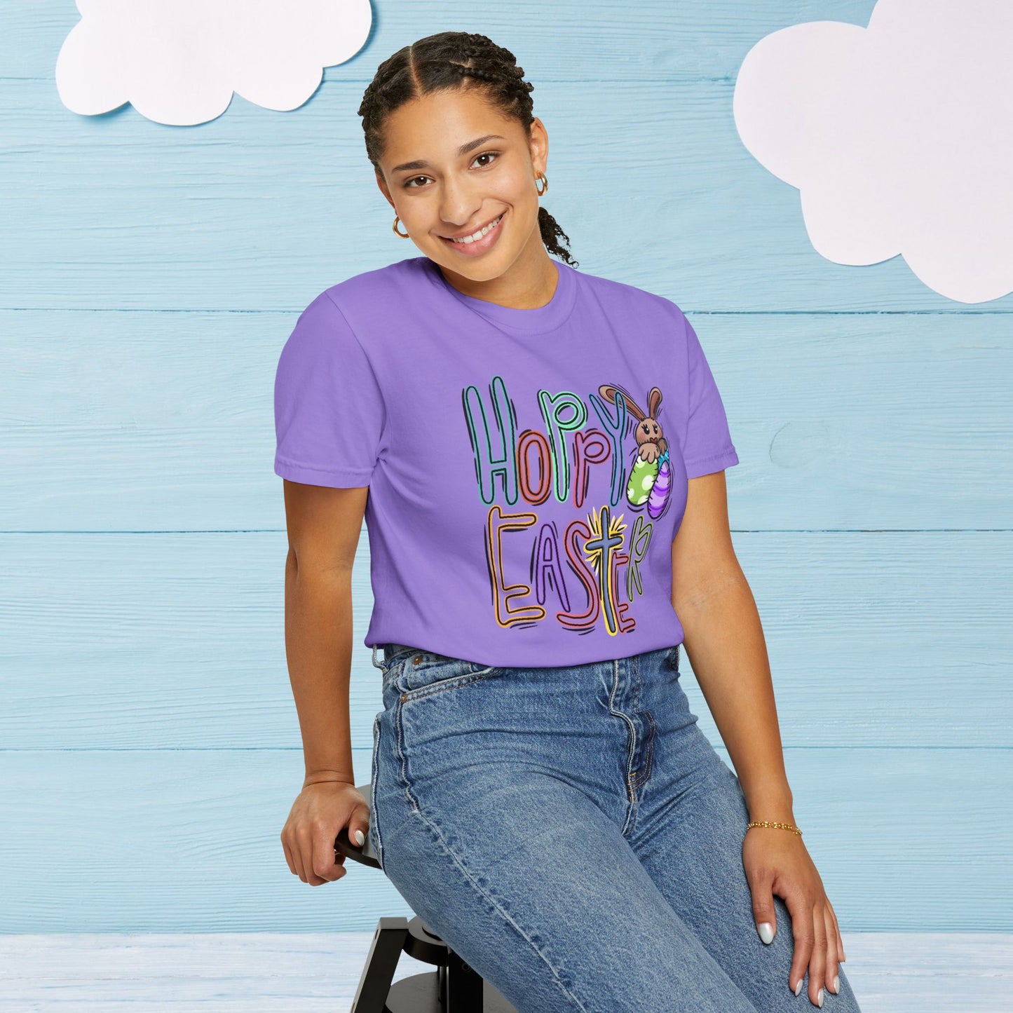 'Hoppy Easter' Bunny T-Shirt
