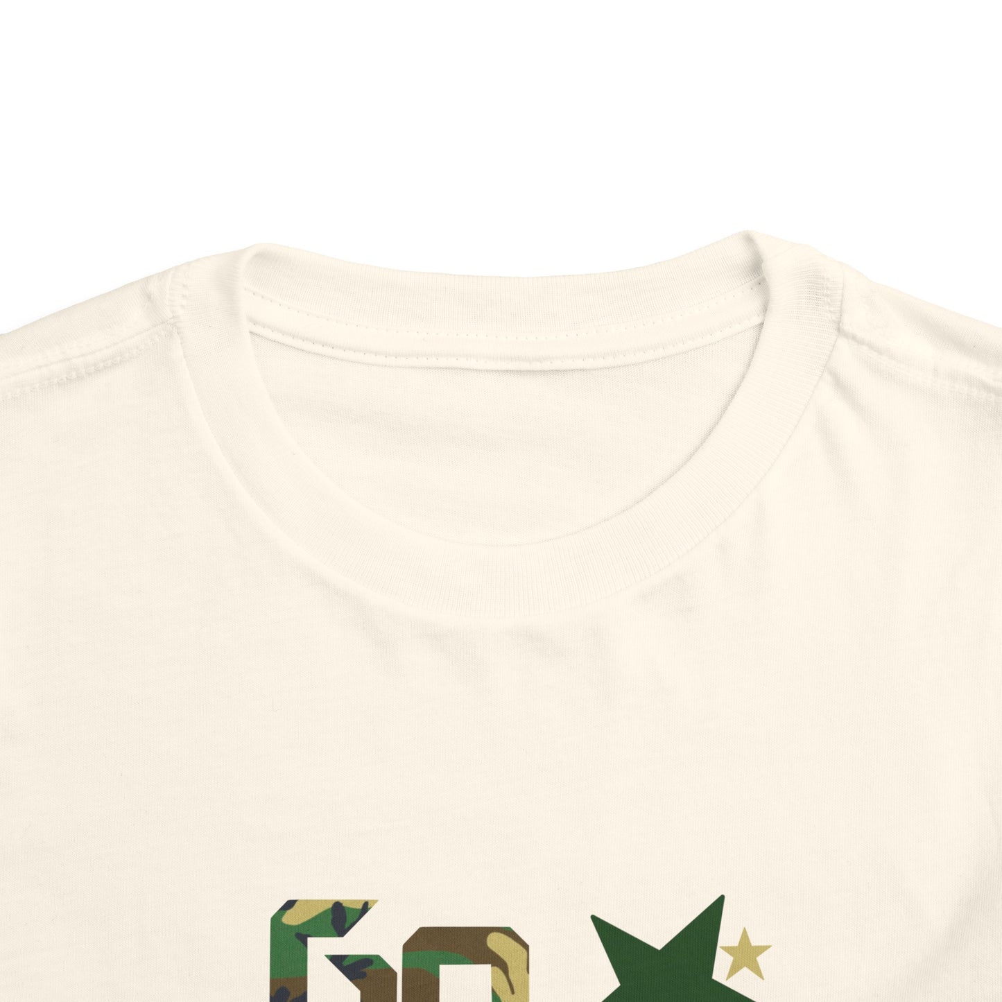 Toddler 'Go Stars' in Camo T-Shirt