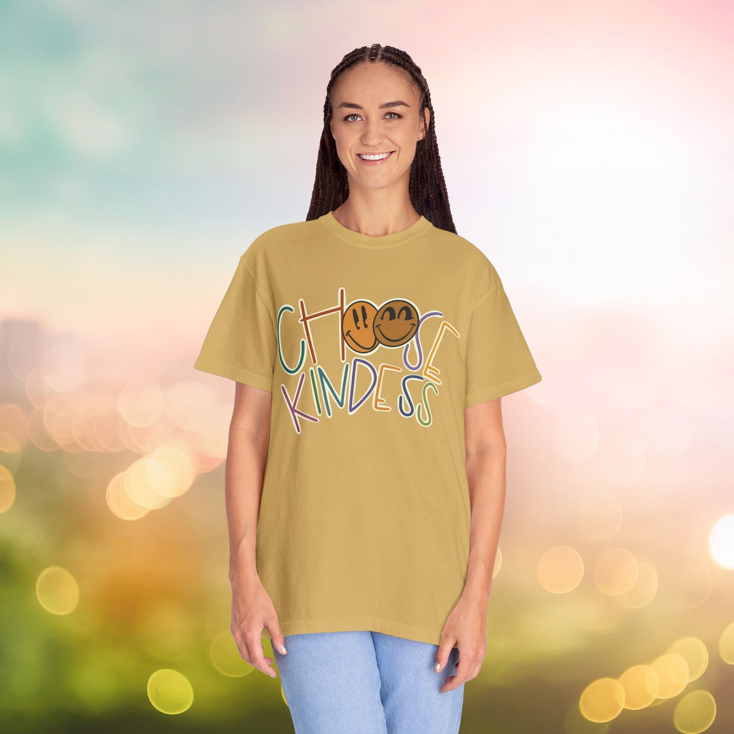 Unisex Choose Kindness Smiley T-shirt