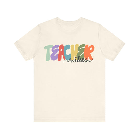 Teacher Vibes (hearts) T-Shirt