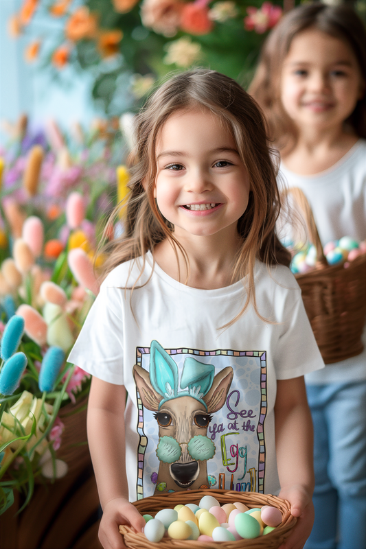 'See Ya at the Egg Hunt' Easter T-shirt - Toddler Girls