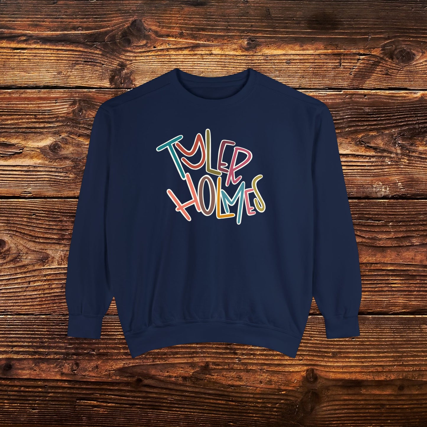 Women's Multi-Colored Tyler Holmes Garment-Dyed Sweatshirt