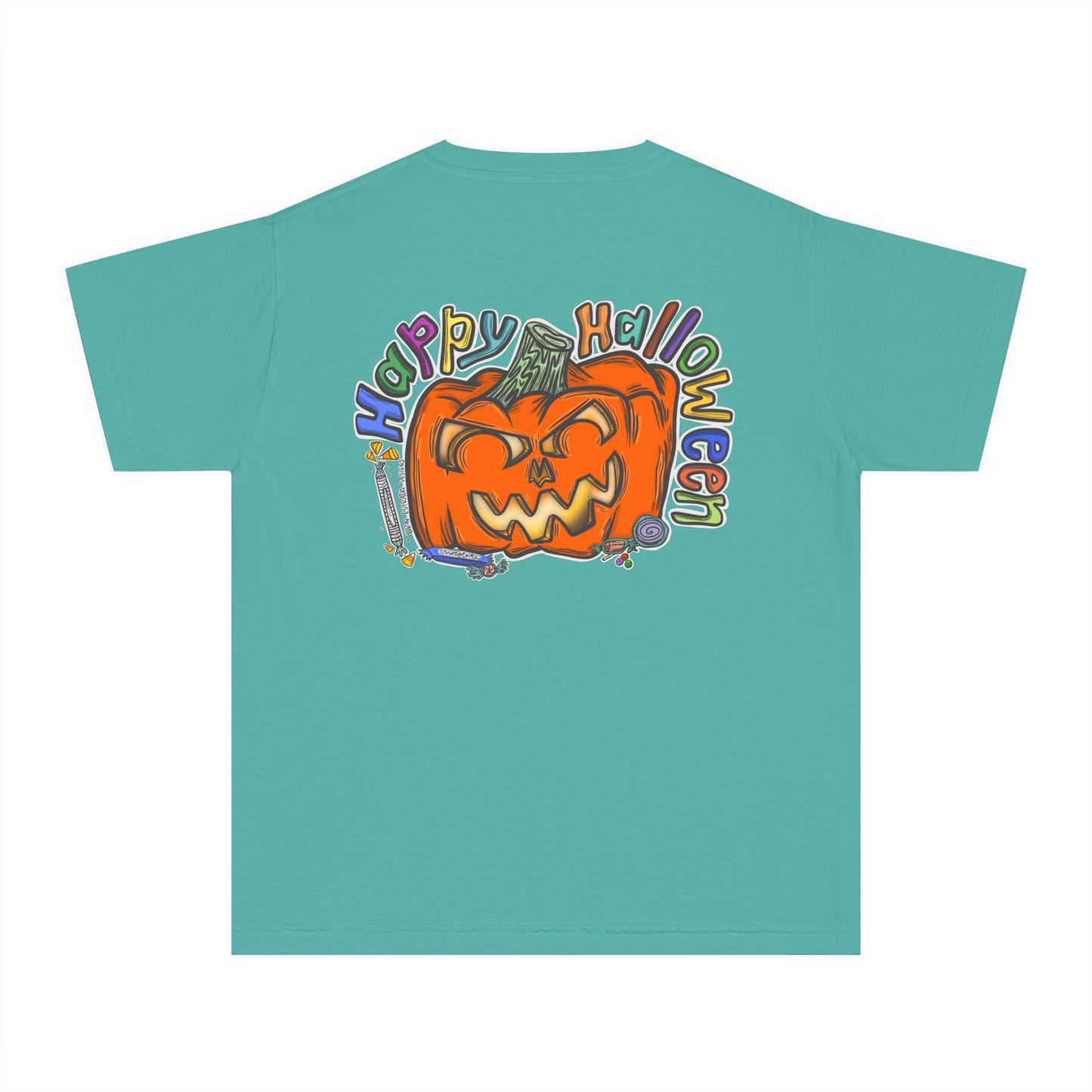Youth Unisex Halloween T-Shirt - Comfort Colors