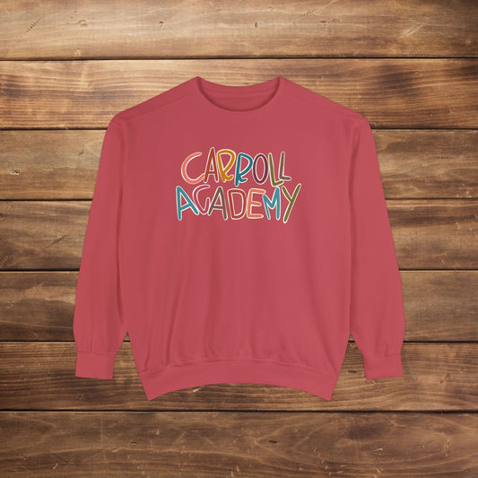 Women's Multi-Colored Carroll Academy Garment-Dyed Sweatshirt