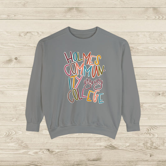 Women's Multi-Colored HCC Elementary Garment-Dyed Sweatshirt