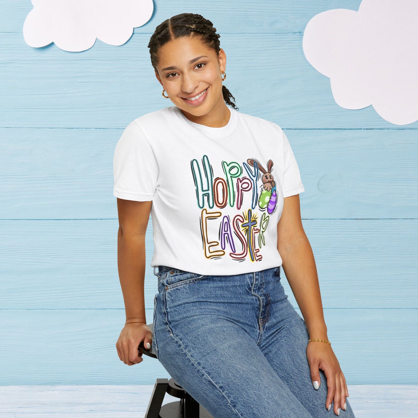 'Hoppy Easter' Bunny T-Shirt